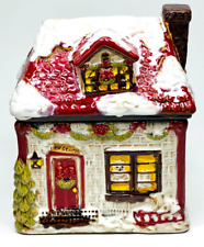 Christmas house canister for sale  Norristown