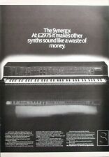 Synergy synthesizer 1982 for sale  BEVERLEY