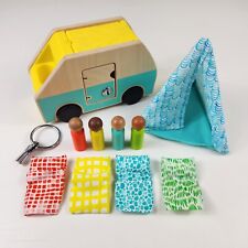 Lovevery Wooden Camper Van Tent People Free Spirit Toddler Montessori w/ Keys, used for sale  Shipping to South Africa