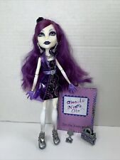 Monster High Doll Ghouls Night Out Spectra Vondergeist Sombrero Púrpura Diario segunda mano  Embacar hacia Argentina