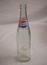 Pepsi-Cola Glass Beverages Soda Pop Bottle 10 fl. oz. Old Vintage, used for sale  Shipping to Canada