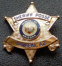 Policebadge yavapai sheriff gebraucht kaufen  Hardhöhe