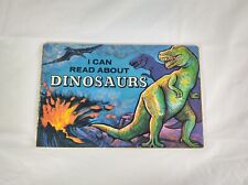 Vintage 1972 I Can Read About Dinosaurs Brochura Livro Escrito por John Howard  comprar usado  Enviando para Brazil