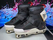 K2 Varsity Aggressive Inline Skates Roller Blades - 11.5 US - Black White Red for sale  Shipping to South Africa