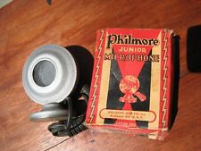 Microfone Philmore Junior antigo com caixa comprar usado  Enviando para Brazil
