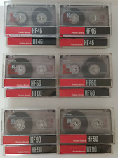 Lotto 12x SONY HF 45 60 90 1990 musicassette vergini cassette tape vintage usato  Bologna