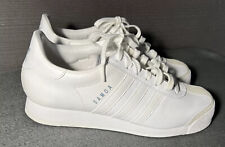 Zapatos deportivos Adidas Originales Para Hombre Samoa 133759 Blancos Top Bajo Cuero Talla 8.5 segunda mano  Embacar hacia Argentina