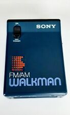 Usado, Radio Walkman SRF-22W Sony AM/FM De Colección con Clip de Cinturón Azul Oscuro FUNCIONA segunda mano  Embacar hacia Argentina