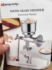 Moedor de grãos manual manivela para moer milho noz tempero trigo café comprar usado  Enviando para Brazil