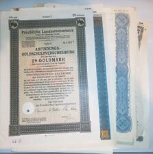 Historische pfandbriefe 1925 gebraucht kaufen  Feucht