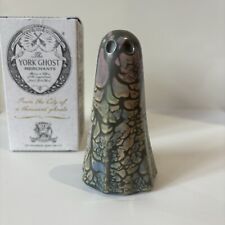York Ghost Merchants  Pewter Brazier Metal Stamp Ms Bet Rampant Watercolour Oil for sale  Shipping to South Africa