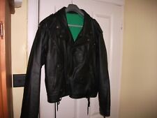 Leather biker style for sale  MARLOW