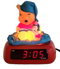 Reloj despertador digital Winnie the Pooh & Piglet de Disney/fantasma de luz nocturna segunda mano  Embacar hacia Argentina