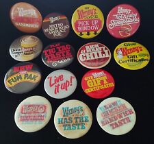 Wendy's Employee Promotional Pins for sale  Shipping to South Africa