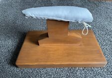 Wooden Ironing Board w/Removable Cushion Pad, used for sale  Shipping to South Africa