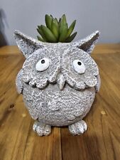 Owl planter stone for sale  Ladysmith
