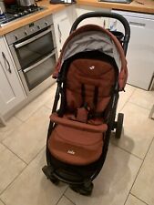 Joie Litetrax 4 Pushchair Travel System w. Car Seat, Cot & Raincover, Burgundy for sale  Shipping to South Africa