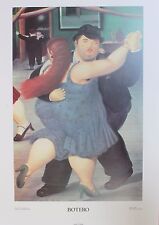 Used, Fernando Botero Lithograph Poster Ballerini 1991 for sale  Canada