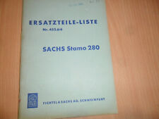 Ersatzteil liste sachs gebraucht kaufen  Werdohl