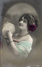 Frau tamburin halskette gebraucht kaufen  Berlin
