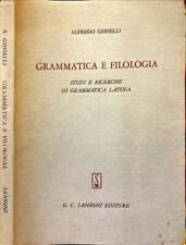 Grammatica filologia ghiselli usato  Italia