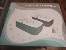 Nova banheira inflável portátil-família SPA banheira de pé livre-banheira portátil, usado comprar usado  Enviando para Brazil