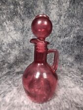 Vintage ruby cranberry for sale  BURNTWOOD