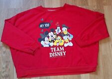 Disney sweatshirt red for sale  Ireland