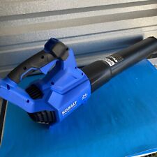 Used, Kobalt Leaf Blower KHB 4124B-03 24V 410-CFM 100-MPH Battery Handheld (Tool Only) for sale  Shipping to South Africa