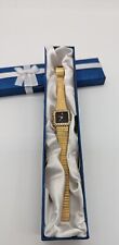 Reloj vintage para mujer DeCesare italiano 17 joyas cuerda placa de oro funciona muy bien segunda mano  Embacar hacia Argentina