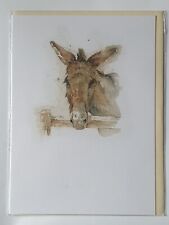 Donkey greetings card for sale  WESTBURY