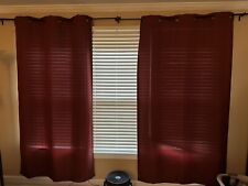 curtain red panels for sale  Plainfield
