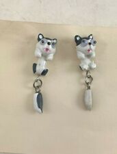 Puppy dangle earrings for sale  Omaha