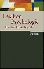 Lexikon psychologie 100 gebraucht kaufen  Berlin