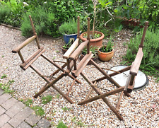 Used, Pair Of Vintage Hardwood Directors Chair Frames for sale  Shipping to South Africa