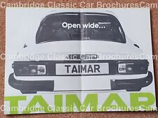 Tvr taimar brochure for sale  ROYSTON