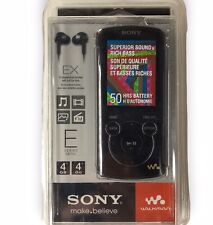 Sony Walkman NWZ-E463 Digital Negro 4 GB Reproductor de Medios Digitales Totalmente Nuevo SELLADO segunda mano  Embacar hacia Argentina