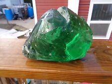 Glass Rock Slag Pretty Clear Green 9.6 lbs LL68 Rocks Landscape Aquarium, used for sale  Shipping to South Africa