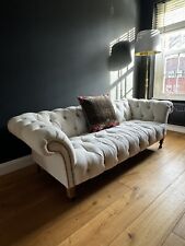 Chesterfield seater linen for sale  BARNSLEY