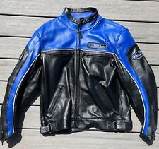 blue jacket leather mens for sale  Pontiac