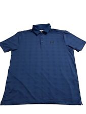 Camisa polo masculina Under Armour The Play Off azul grande golfe atlética comprar usado  Enviando para Brazil