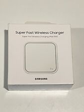 Samsung 15W Super Fast Wireless Charger Pad w/ USB-C Cable - White OPEN BOX for sale  Shipping to South Africa