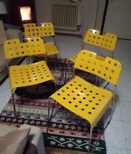 Set sedie bieffeplast usato  Italia