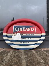 Vassoio insegna cinzano usato  Poppi