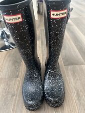 Hunter wellies size for sale  STOKE-ON-TRENT