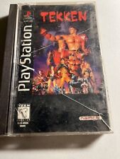 Tekken Sony PlayStation 1 PS1 Long Box Complete & Tested 1995 Rare W Reg Card, used for sale  Shipping to South Africa