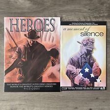 Marvel Comics A Moment of Silence & Heroes 9/11 2001 Tribute segunda mano  Embacar hacia Argentina