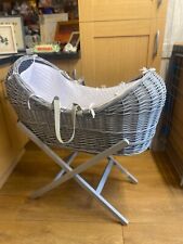 Grey wicker moses for sale  WIGAN