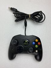 Genuine Microsoft Original Xbox Controller S Wired Remote Black - Free Post  for sale  Shipping to South Africa