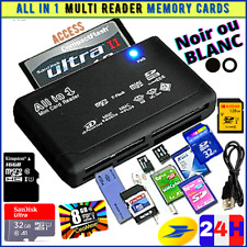 All in One Lecteur carte mémoires Adaptateur USB ext.Carte SD SDHC M2 MMC XD CF  d'occasion  Bletterans